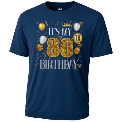 Its My 80th Birthday Happy 1945 Birthday Cooling Performance Crew T-Shirt