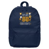 Its My 80th Birthday Happy 1945 Birthday 16 in Basic Backpack