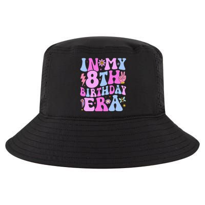 In My 8th Birthday Era Eight Bday 8 Year Old Birthday Girl Cool Comfort Performance Bucket Hat