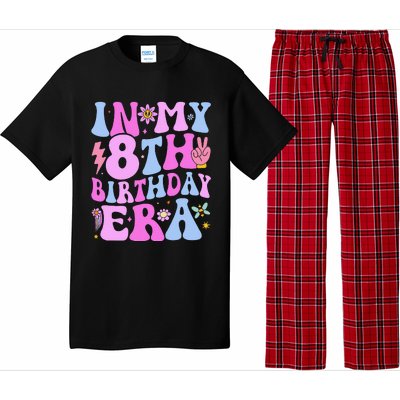 In My 8th Birthday Era Eight Bday 8 Year Old Birthday Girl Pajama Set