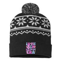 In My 8th Birthday Era Eight Bday 8 Year Old Birthday Girl USA-Made Snowflake Beanie