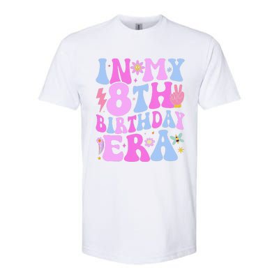 In My 8th Birthday Era Eight Bday 8 Year Old Birthday Girl Softstyle® CVC T-Shirt