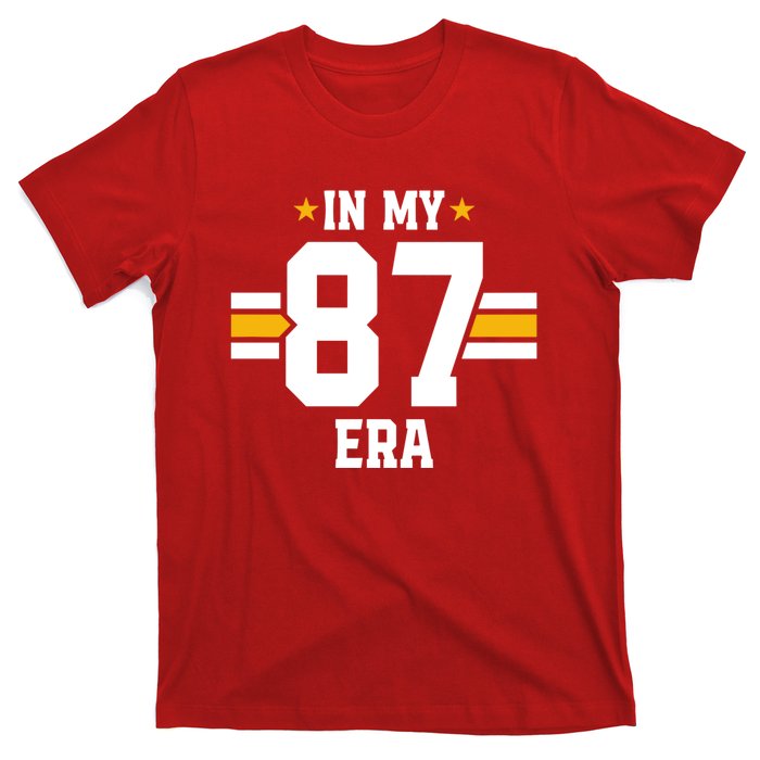 In My 87 Era Funny Football Boyfriend Lovers Couple Matching T-Shirt