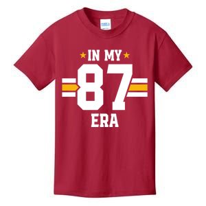 In My 87 Era Funny Football Boyfriend Lovers Couple Matching Kids T-Shirt