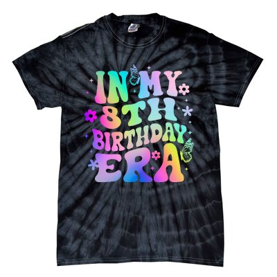 In My 8th Birthday Era 8 years Birthday Tie-Dye T-Shirt