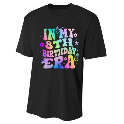 In My 8th Birthday Era 8 Years Birthday Performance Sprint T-Shirt