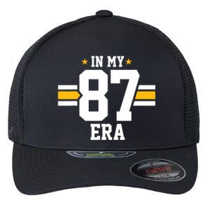 In My 87 Era Funny Football Boyfriend Lovers Couple Matching Flexfit Unipanel Trucker Cap