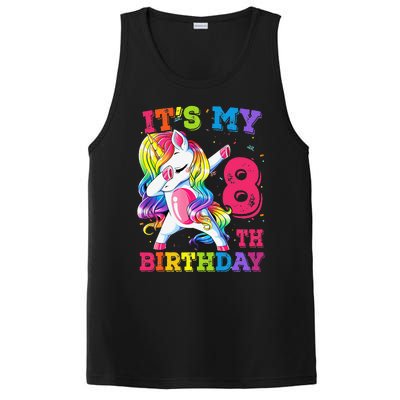 Its My 8 Birthday Unicorn Outfits For Cute PosiCharge Competitor Tank