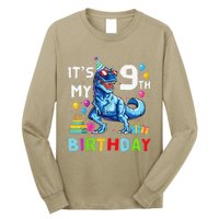 Its My 9th Birthday Happy 9 Year TRex Long Sleeve Shirt