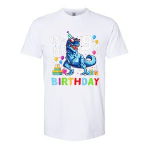 Its My 9th Birthday Happy 9 Year TRex Softstyle CVC T-Shirt