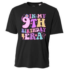 In My 9th Birthday Era Nine Bday 9 Year Old Birthday Girl Cooling Performance Crew T-Shirt