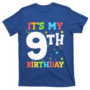 Its My 9th Birthday 9 Nine Happy Birthday T-Shirt