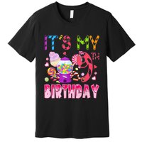 Its My 9th Birthday Candy Candyland Birthday Girl 9 Year Old Premium T-Shirt