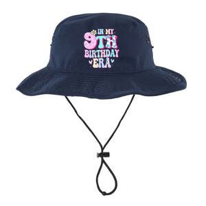 In My 9th Birthday Era Girl Gifts Nine Bday 9 Year Old Legacy Cool Fit Booney Bucket Hat