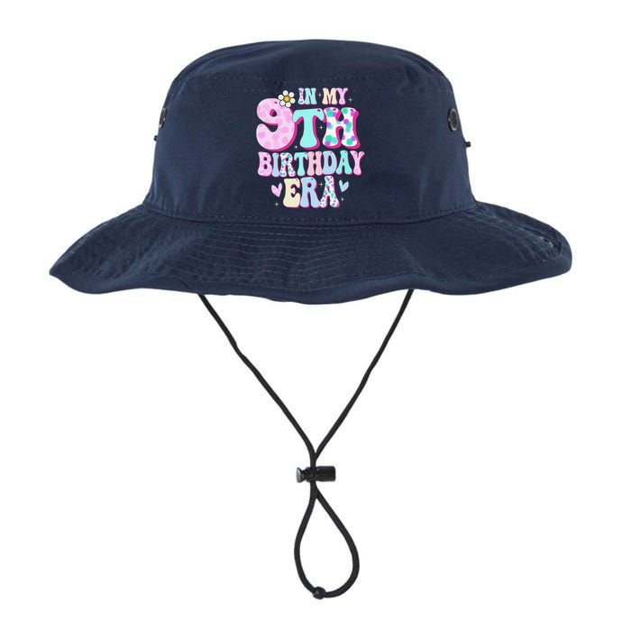 In My 9th Birthday Era Girl Gifts Nine Bday 9 Year Old Legacy Cool Fit Booney Bucket Hat