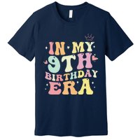 In My 9th Birthday Era Nine 9 Years Old Birthday Gifts Girl Premium T-Shirt