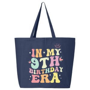 In My 9th Birthday Era Nine 9 Years Old Birthday Gifts Girl 25L Jumbo Tote