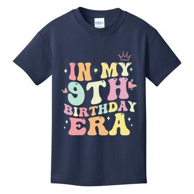 In My 9th Birthday Era Nine 9 Years Old Birthday Gifts Girl Kids T-Shirt