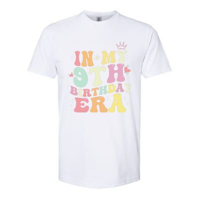 In My 9th Birthday Era Nine 9 Years Old Birthday Gifts Girl Softstyle® CVC T-Shirt