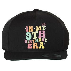 In My 9th Birthday Era Nine Years Old Birthday Gift Wool Snapback Cap