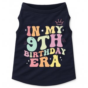 In My 9th Birthday Era Nine Years Old Birthday Gift Doggie Tank