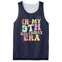 In My 9th Birthday Era Nine Years Old Birthday Gift Mesh Reversible Basketball Jersey Tank