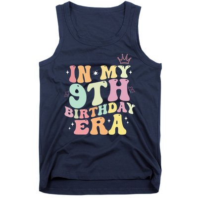 In My 9th Birthday Era Nine Years Old Birthday Gift Tank Top