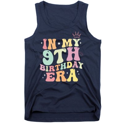 In My 9th Birthday Era Nine Years Old Birthday Gift Tank Top