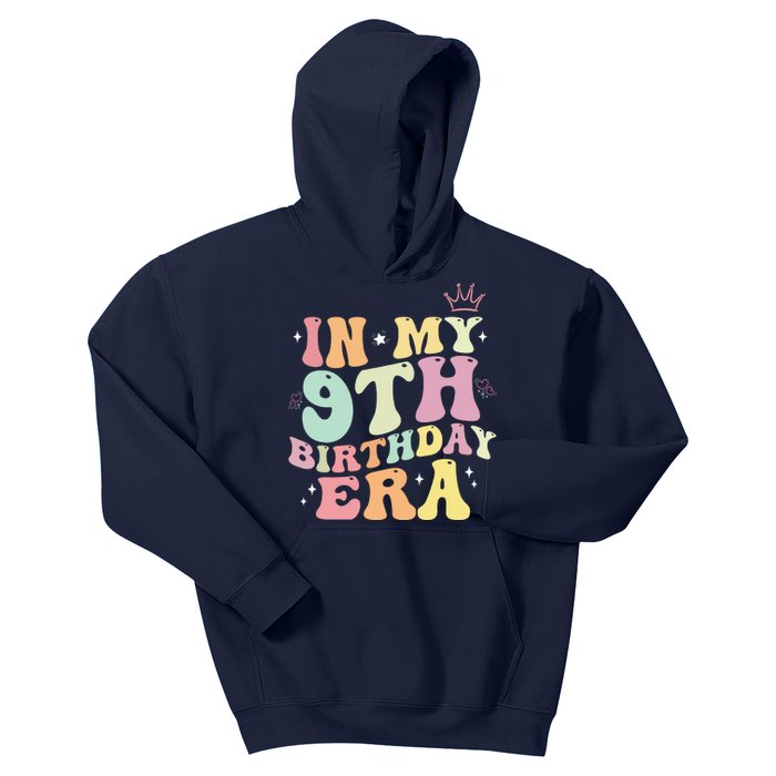 In My 9th Birthday Era Nine Years Old Birthday Gift Kids Hoodie