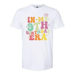 In My 9th Birthday Era Nine Years Old Birthday Gift Softstyle CVC T-Shirt