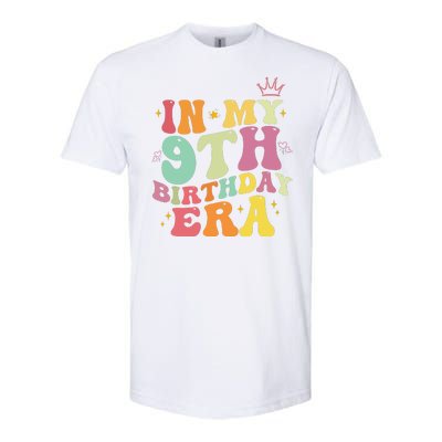 In My 9th Birthday Era Nine Years Old Birthday Gift Softstyle® CVC T-Shirt