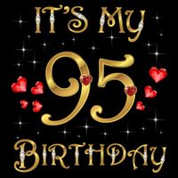 It'S My 95th Birthday 95 Years Old 95th Birthday Queen 16 in Basic Backpack