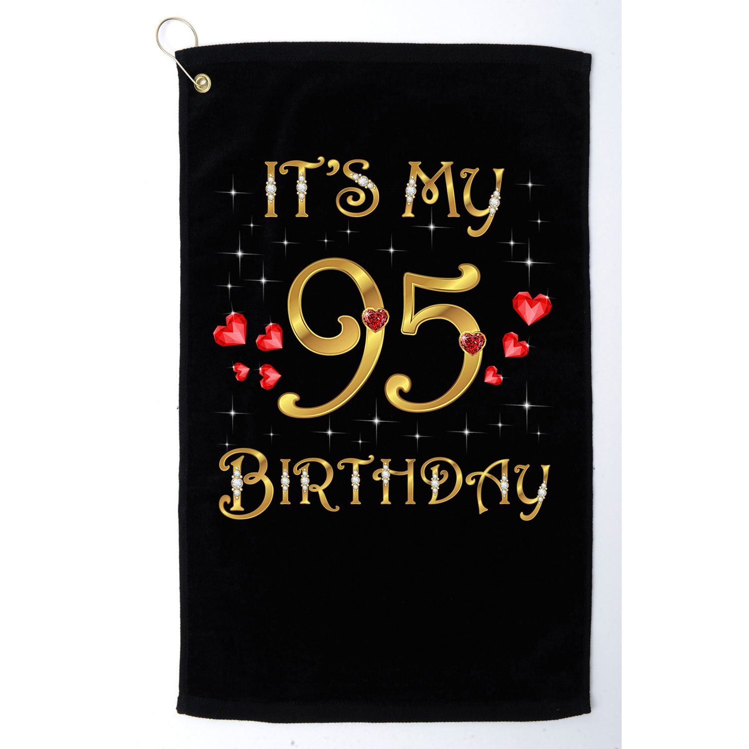 It'S My 95th Birthday 95 Years Old 95th Birthday Queen Golf Towel