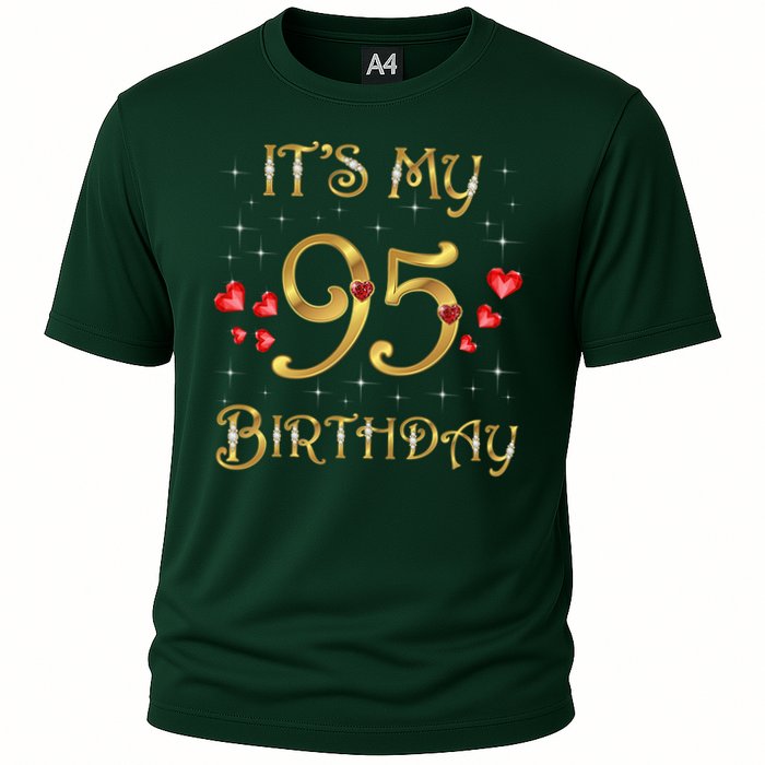 It'S My 95th Birthday 95 Years Old 95th Birthday Queen Performance Shirt