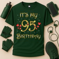 It'S My 95th Birthday 95 Years Old 95th Birthday Queen Performance Shirt