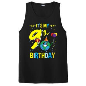 Its My 9th Birthday Earth Day Gift PosiCharge Competitor Tank