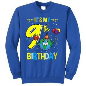 Its My 9th Birthday Earth Day Gift Sweatshirt