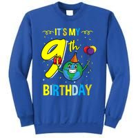 Its My 9th Birthday Earth Day Gift Sweatshirt