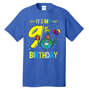 Its My 9th Birthday Earth Day Gift Tall T-Shirt