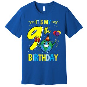 Its My 9th Birthday Earth Day Gift Premium T-Shirt