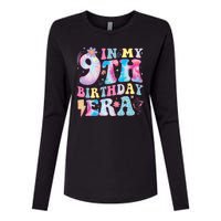 In My 9th Birthday Era Nine Bday 9 Year Old Birthday Girl Womens Cotton Relaxed Long Sleeve T-Shirt