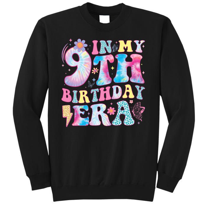 In My 9th Birthday Era Nine Bday 9 Year Old Birthday Girl Sweatshirt