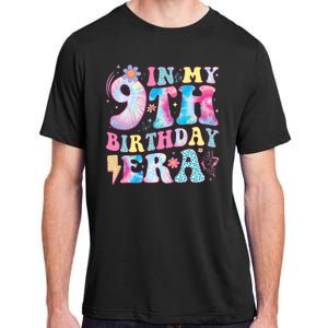 In My 9th Birthday Era Nine Bday 9 Year Old Birthday Girl Adult ChromaSoft Performance T-Shirt