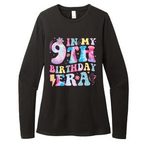 In My 9th Birthday Era Nine Bday 9 Year Old Birthday Girl Womens CVC Long Sleeve Shirt