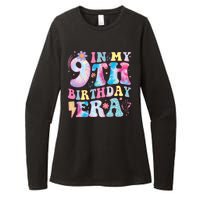 In My 9th Birthday Era Nine Bday 9 Year Old Birthday Girl Womens CVC Long Sleeve Shirt