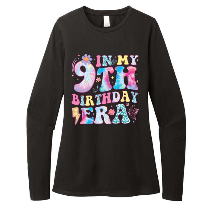 In My 9th Birthday Era Nine Bday 9 Year Old Birthday Girl Womens CVC Long Sleeve Shirt