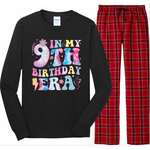 In My 9th Birthday Era Nine Bday 9 Year Old Birthday Girl Long Sleeve Pajama Set