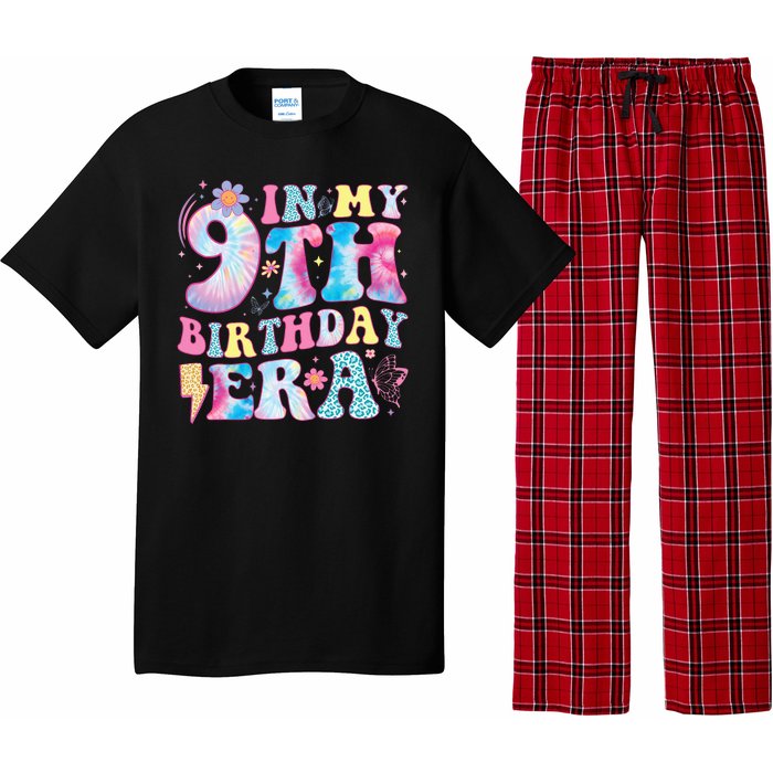 In My 9th Birthday Era Nine Bday 9 Year Old Birthday Girl Pajama Set