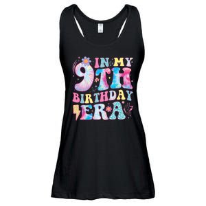 In My 9th Birthday Era Nine Bday 9 Year Old Birthday Girl Ladies Essential Flowy Tank