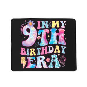 In My 9th Birthday Era Nine Bday 9 Year Old Birthday Girl Mousepad